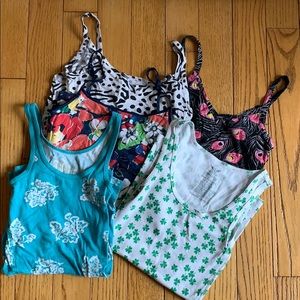 Patterned tank bundle